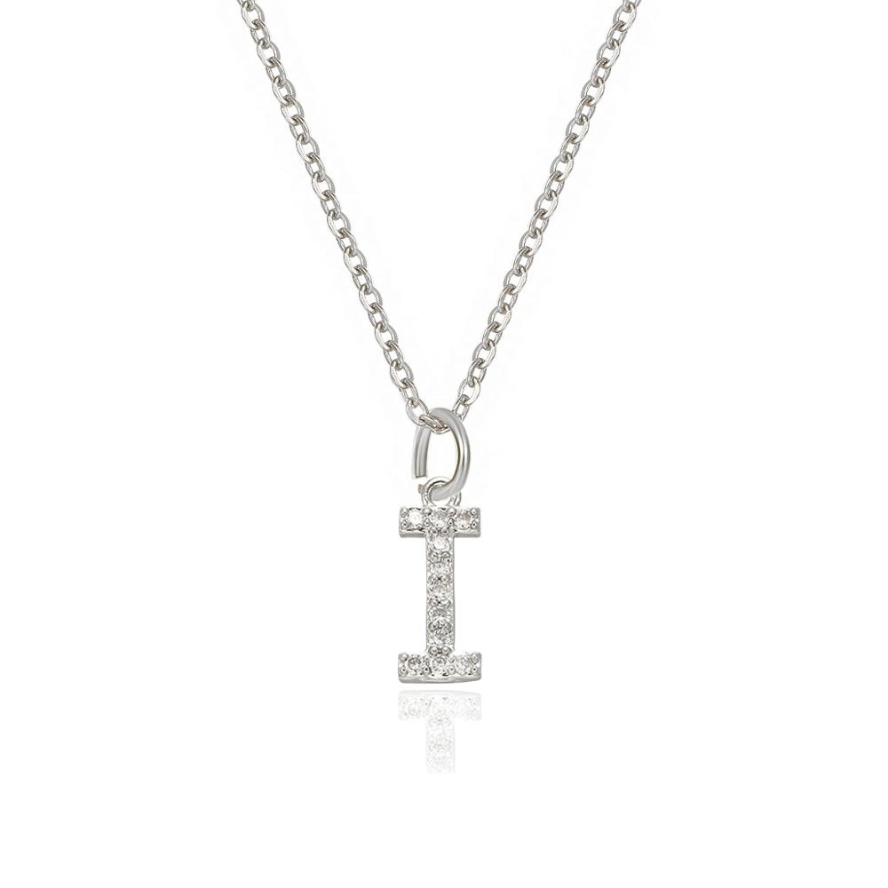 Diamond Initial Necklace