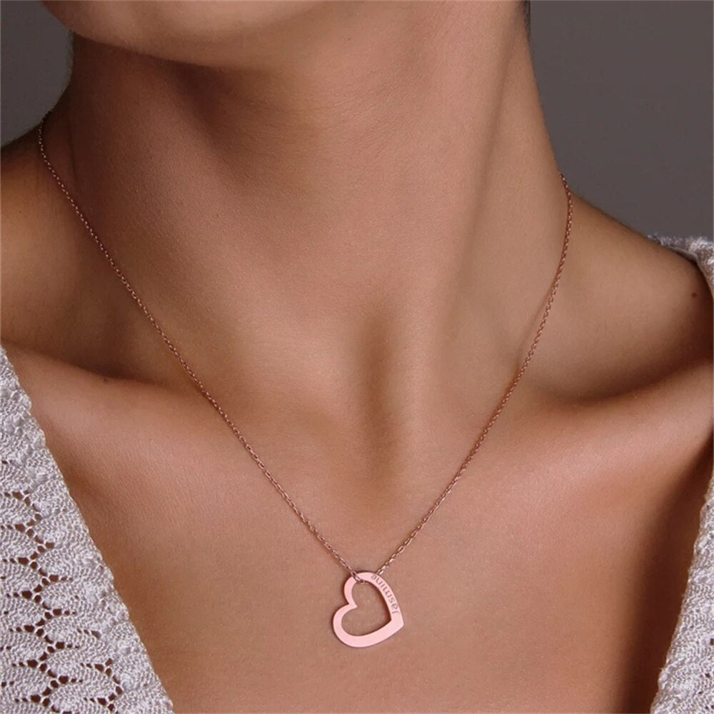 Grace Heart Necklace