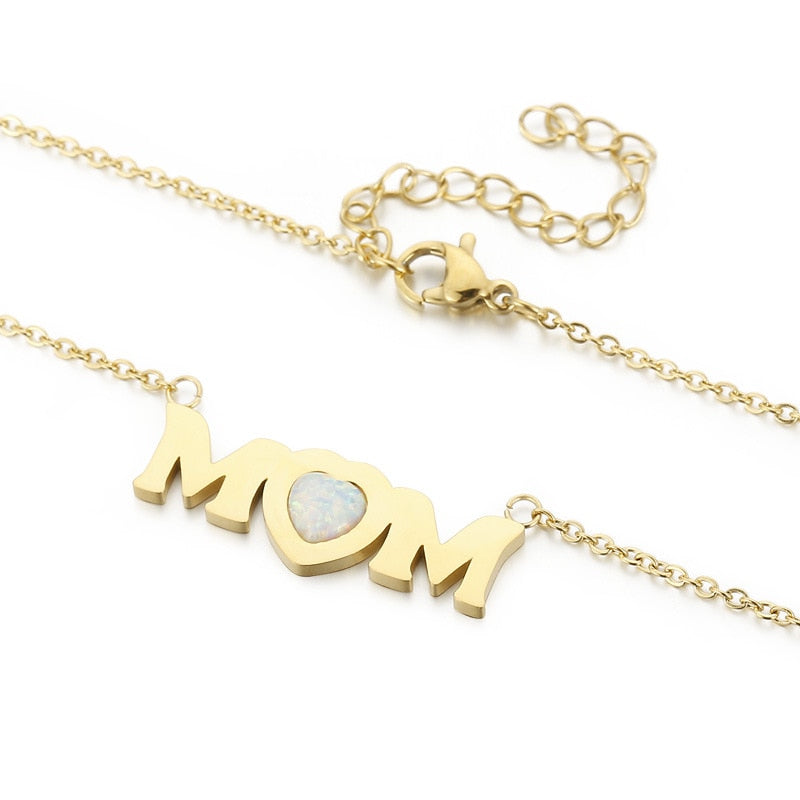 Mother's Day MOM Necklace