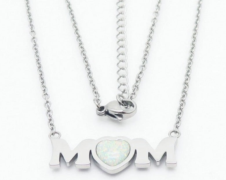 Mother's Day MOM Necklace