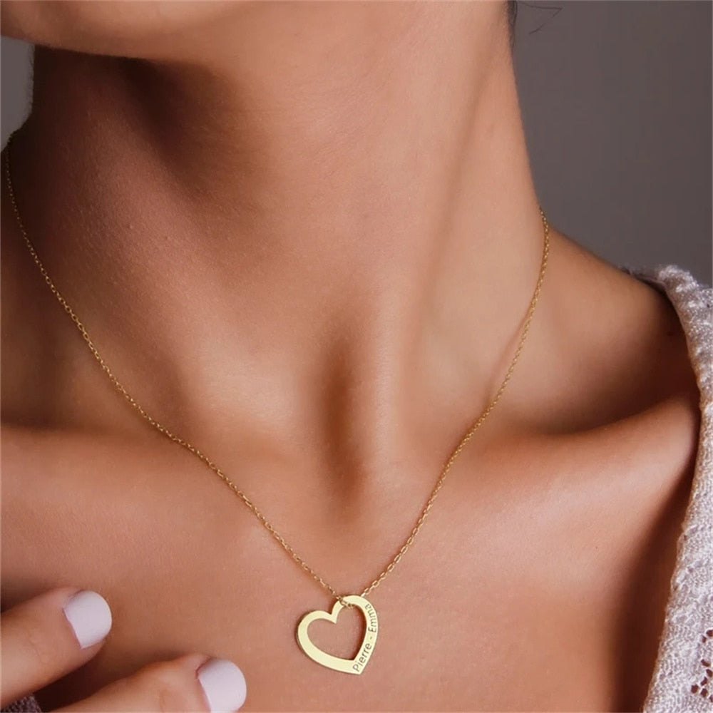 Grace Heart Necklace