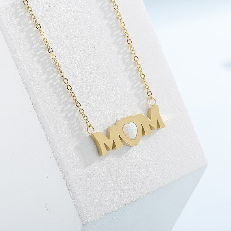 Mother's Day MOM Necklace