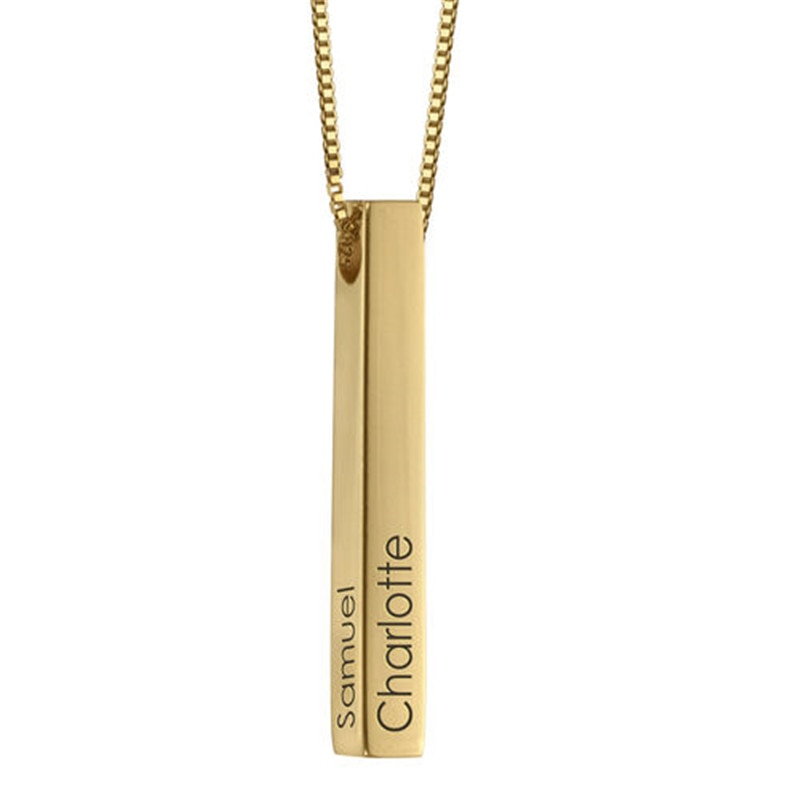 Gold Bar Necklace